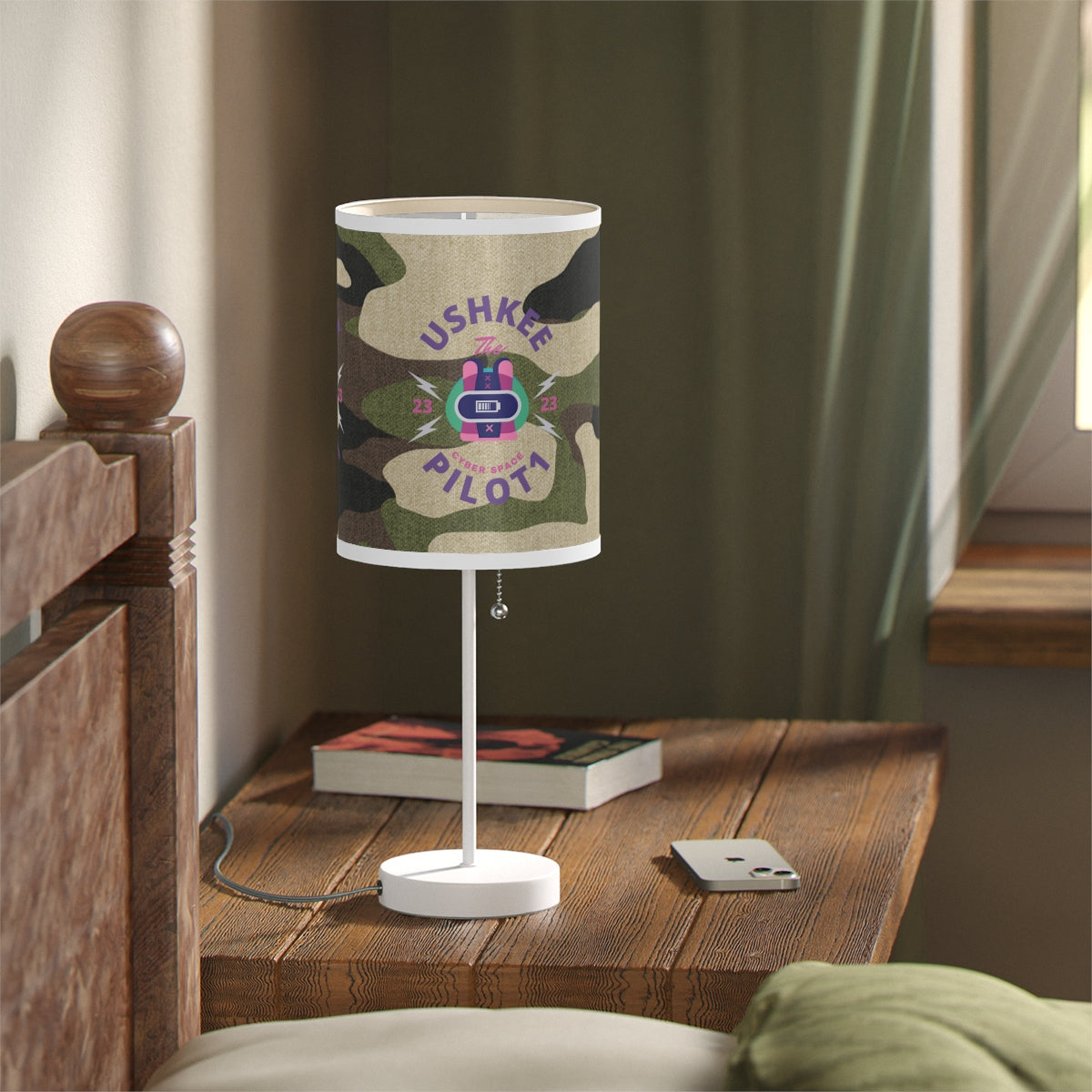 Ushkee Pilot Lamp on a Stand, US|CA plug