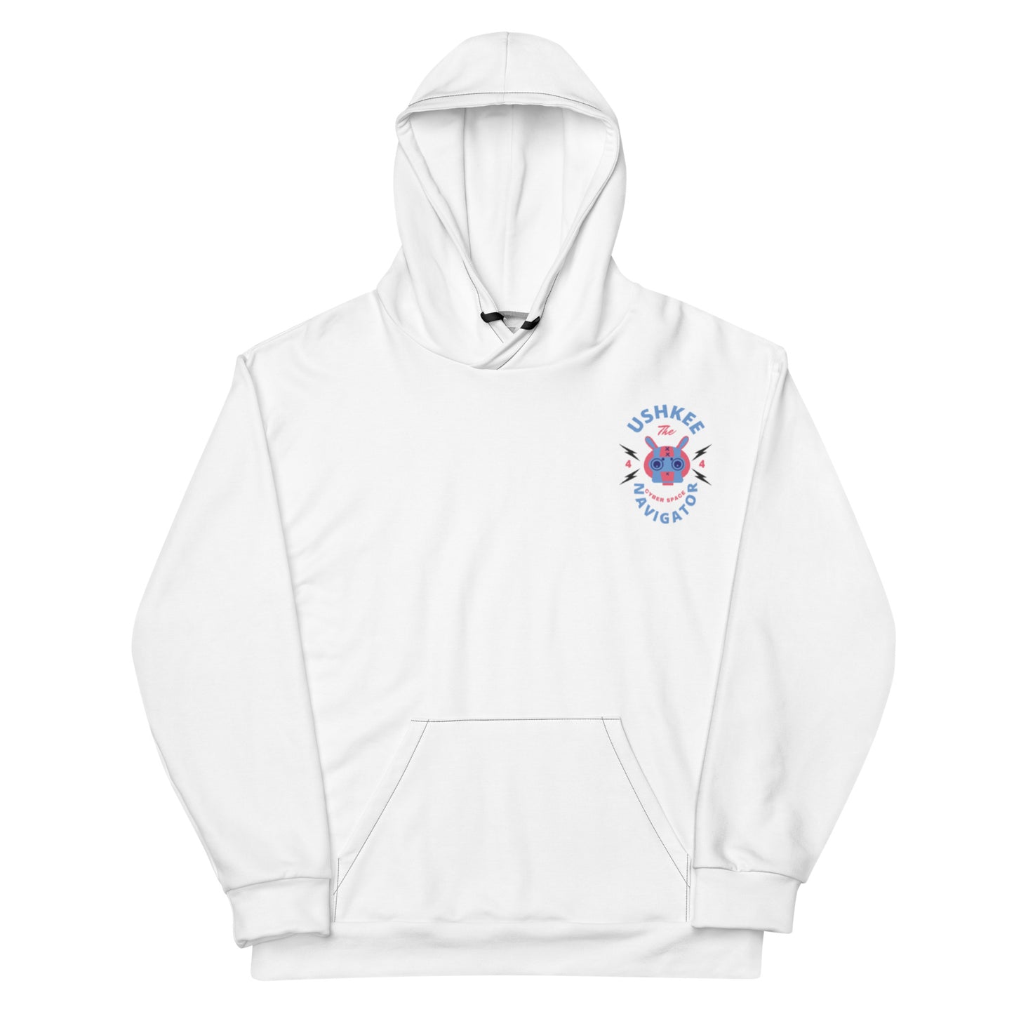 White UshKee Navigator Hoodie
