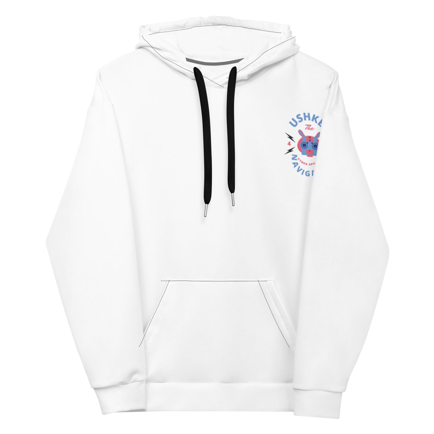 White UshKee Navigator Hoodie