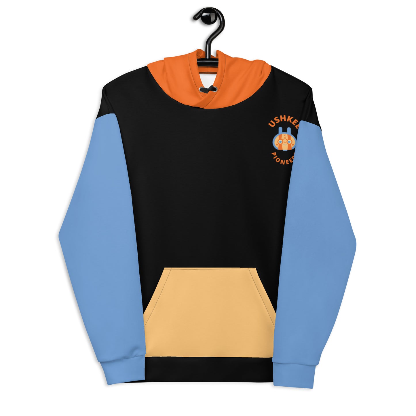 Black Ushkee Pioneer 1 Hoodie 2.0