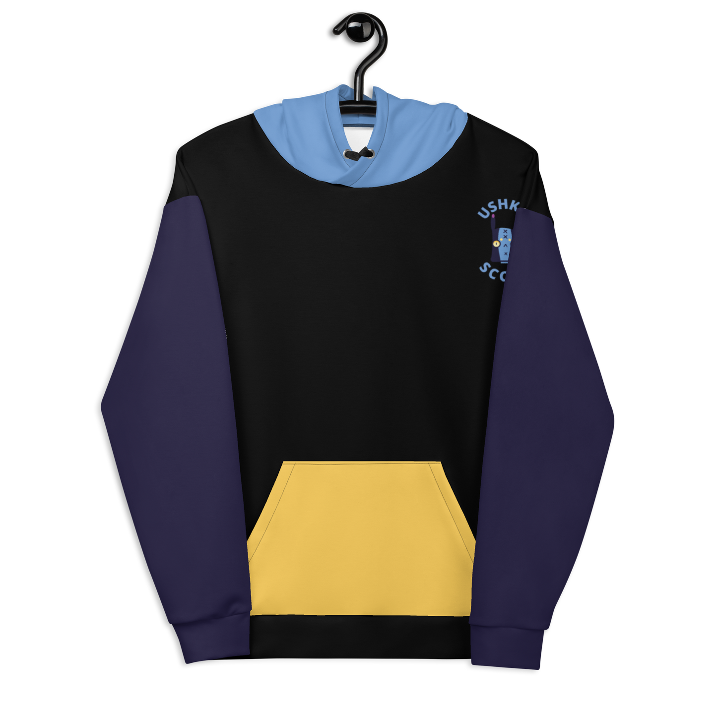 Black Ushkee Scout Hoodie 2.0