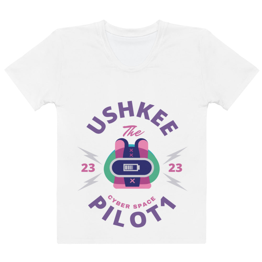 Women's Pilot 1 White T-shirt