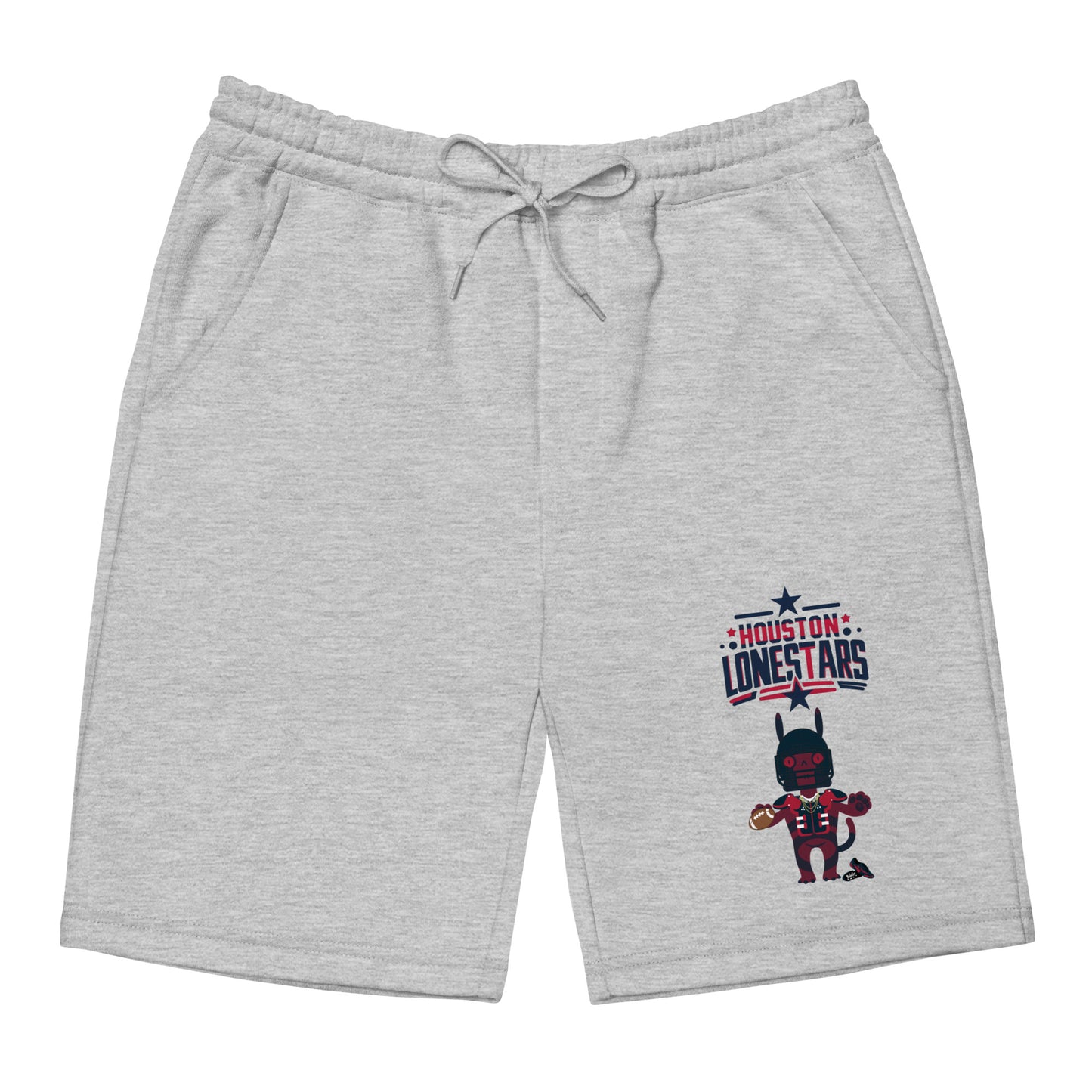Texas LoneStars F Men's fleece shorts