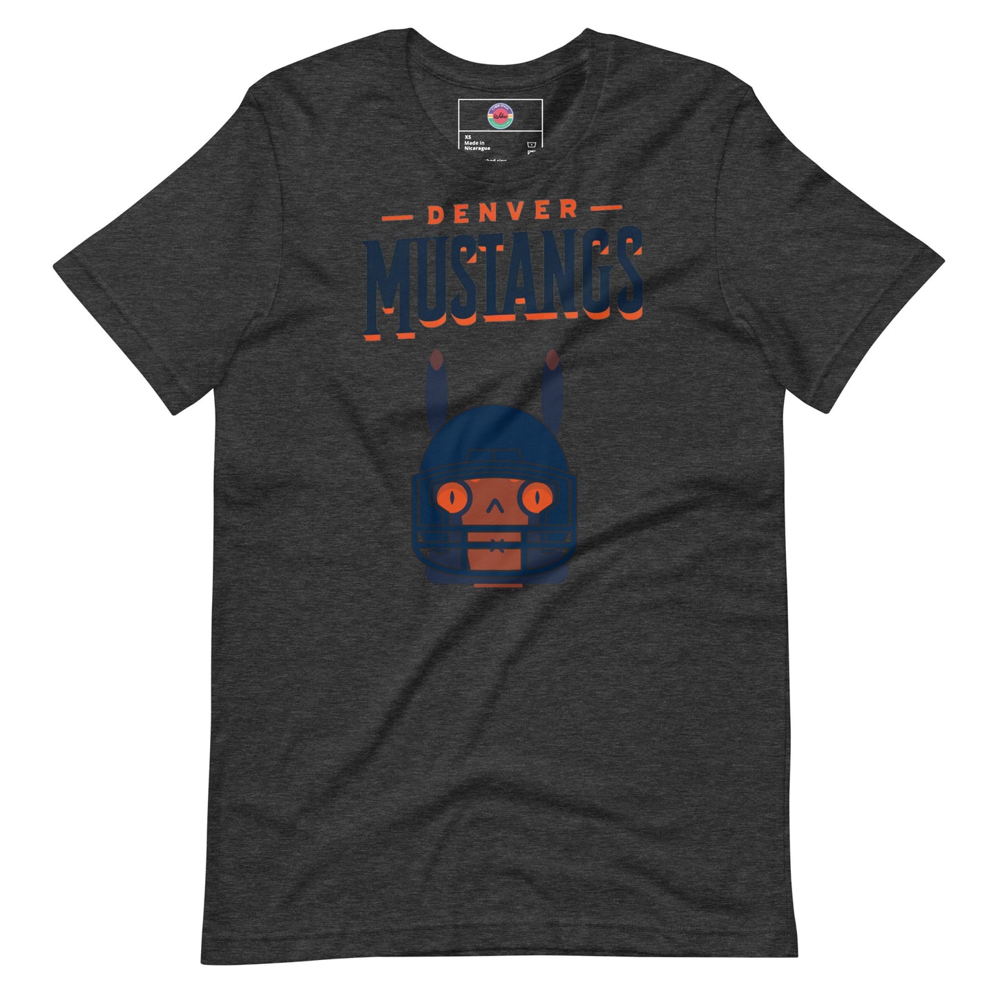 Denver Mustangs H Unisex t-shirt