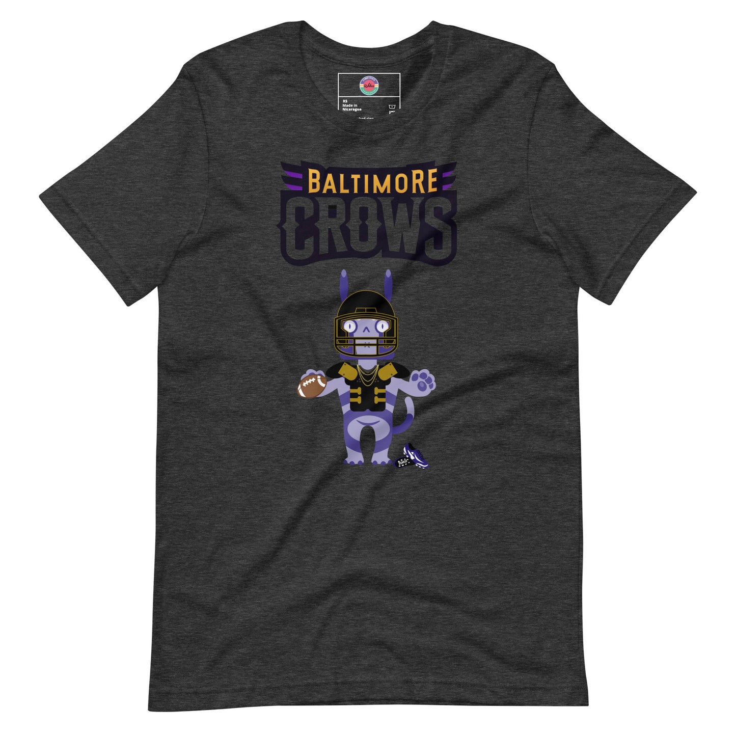 Baltimore Crow F Unisex t-shirt