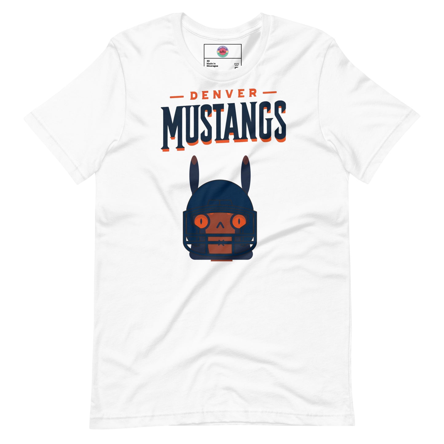 Denver Mustangs H Unisex t-shirt