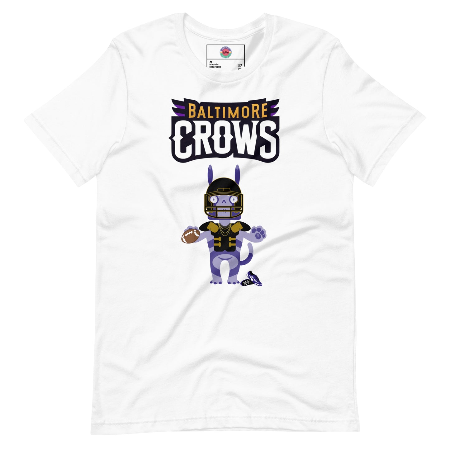 Baltimore Crow F Unisex t-shirt