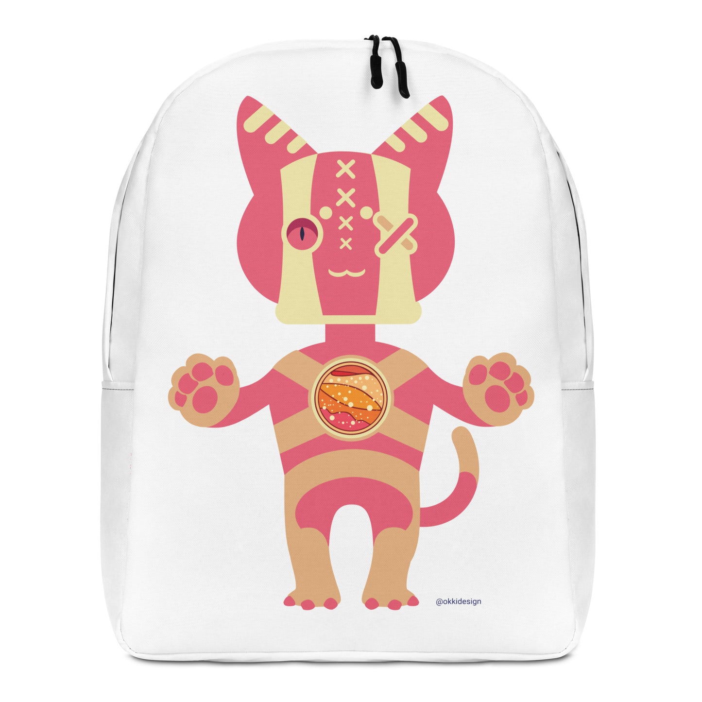 UshKee Golden Pathfinder Minimalist Backpack
