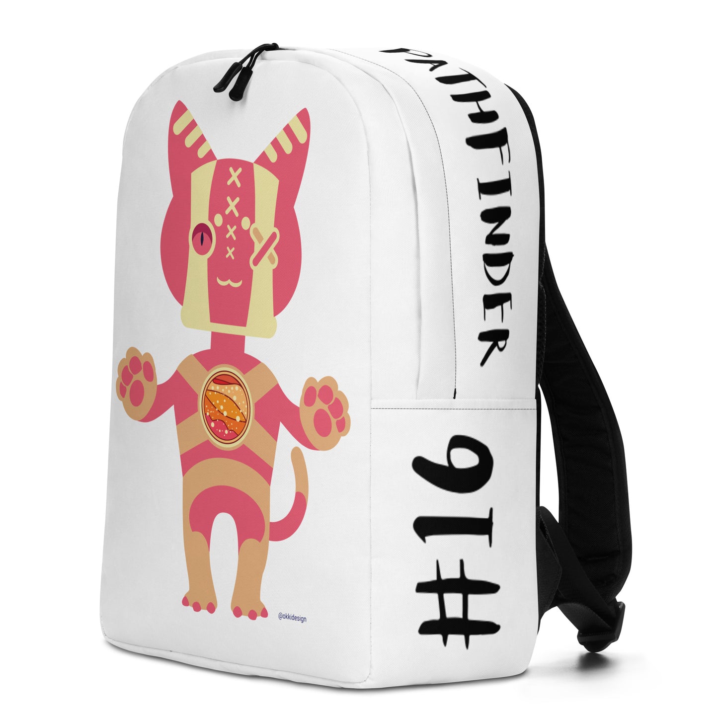 UshKee Golden Pathfinder Minimalist Backpack