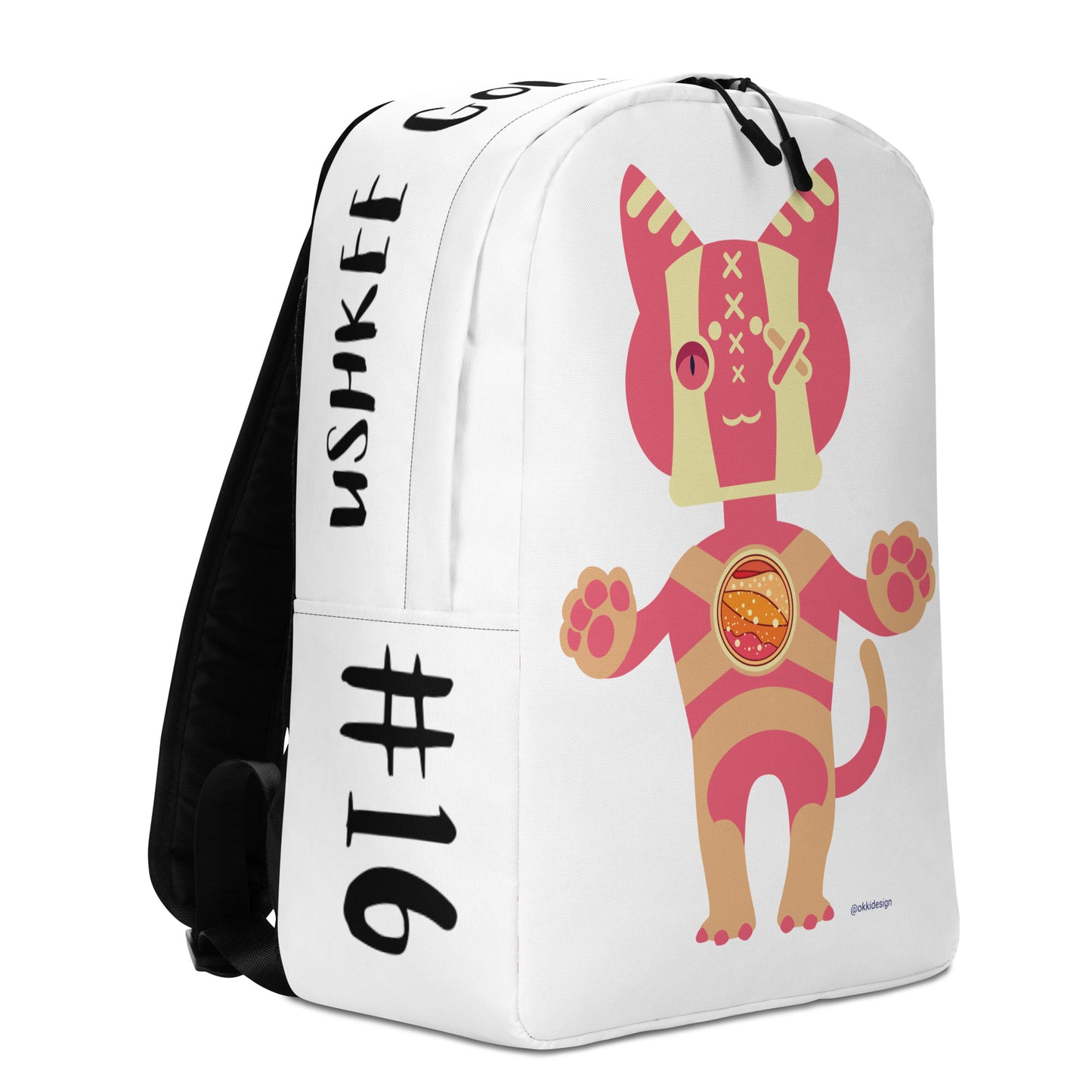 UshKee Golden Pathfinder Minimalist Backpack