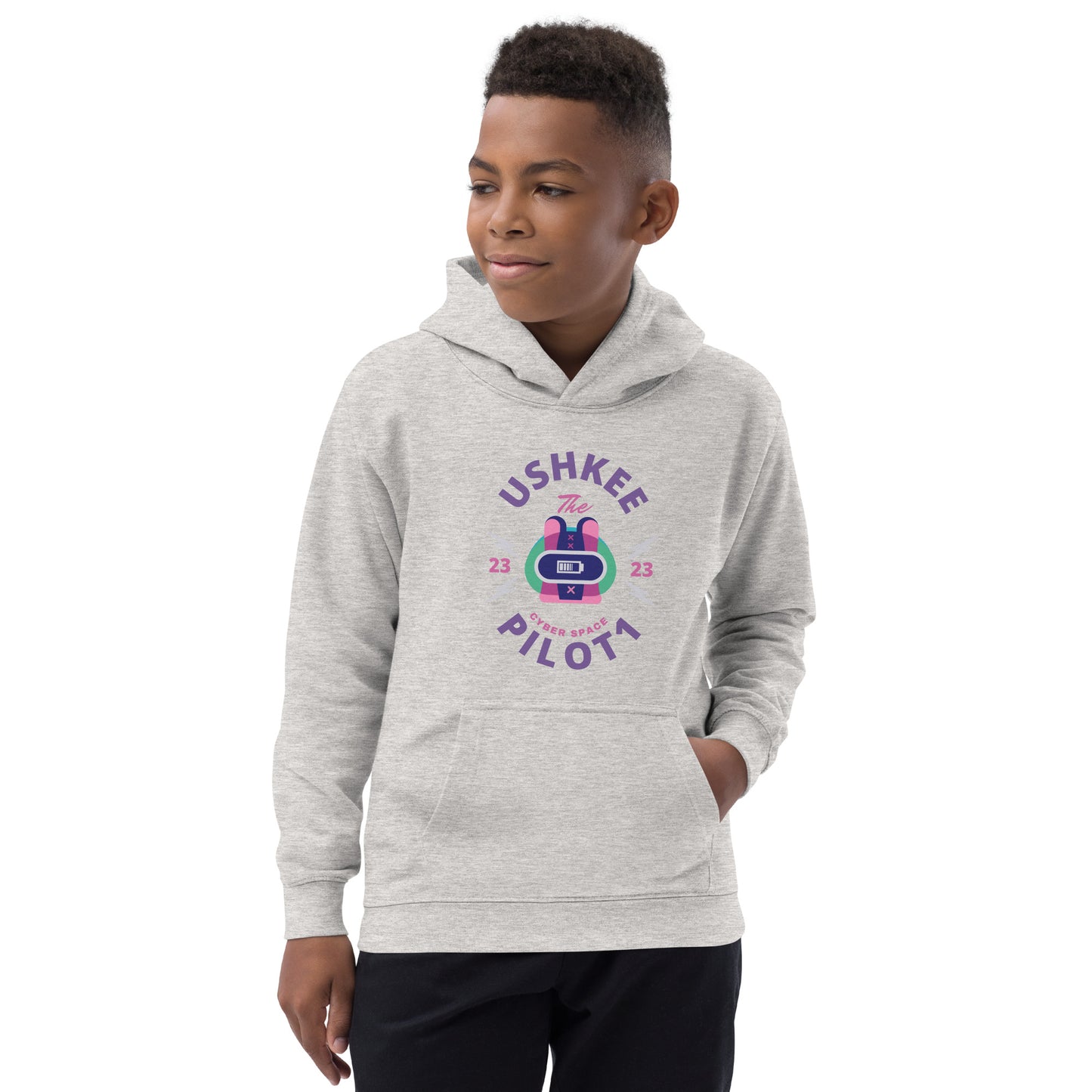 Ushkee Pilot 1 Kids Hoodie
