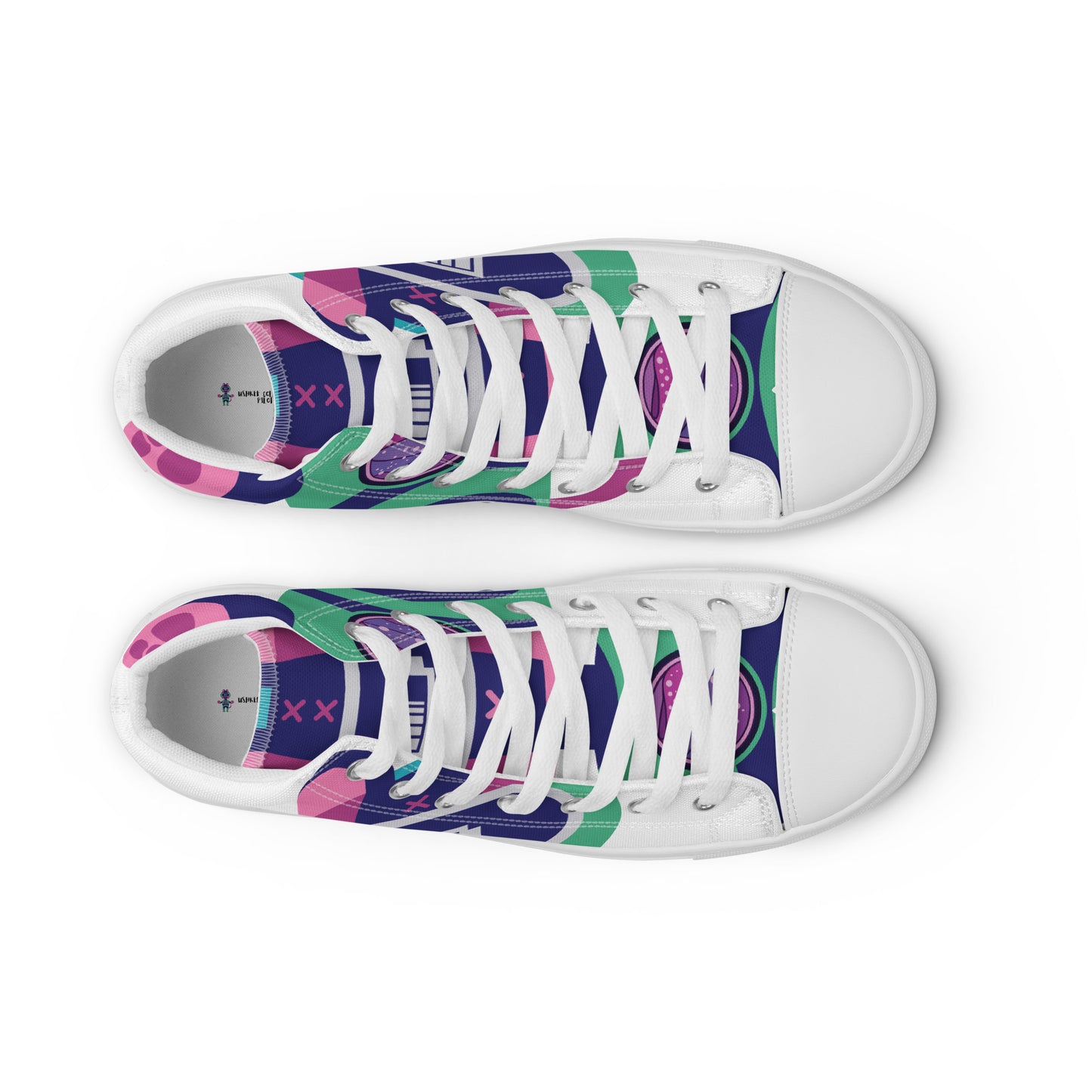 UshKee Pilot 1 #23 Men’s high top canvas shoes