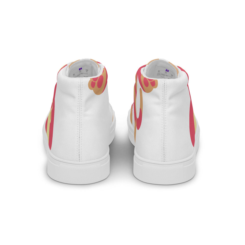 UshKee Golden Pathfinder Women’s high top canvas shoes