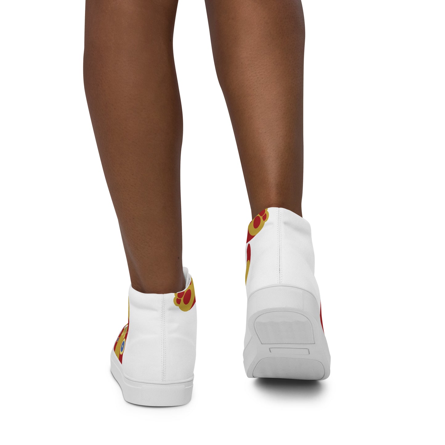 Ushkee Iron Man Women’s high top canvas shoes
