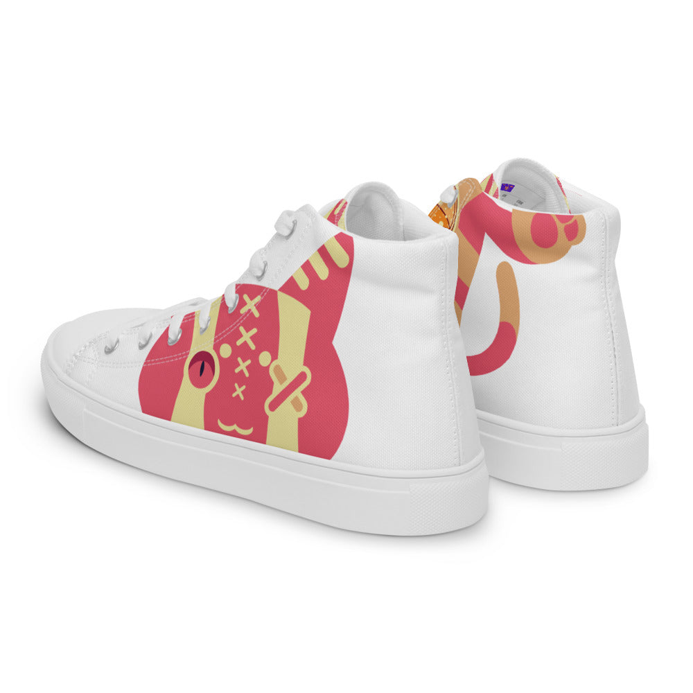 UshKee Golden Pathfinder Women’s high top canvas shoes