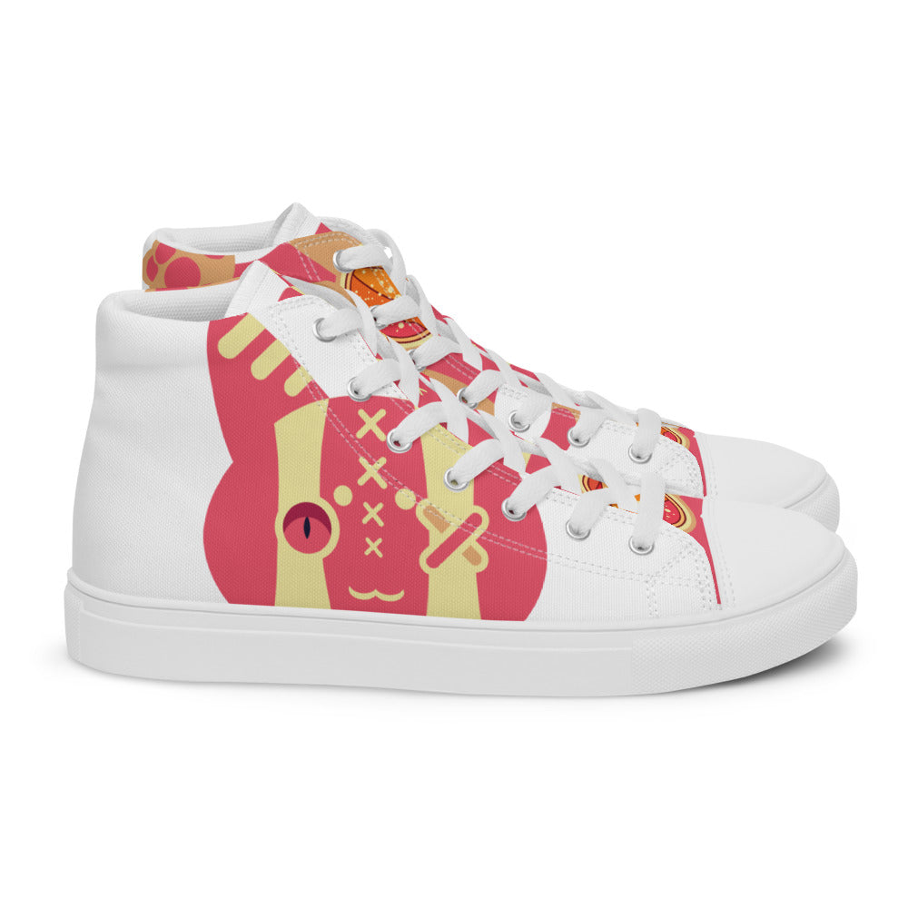 UshKee Golden Pathfinder Women’s high top canvas shoes