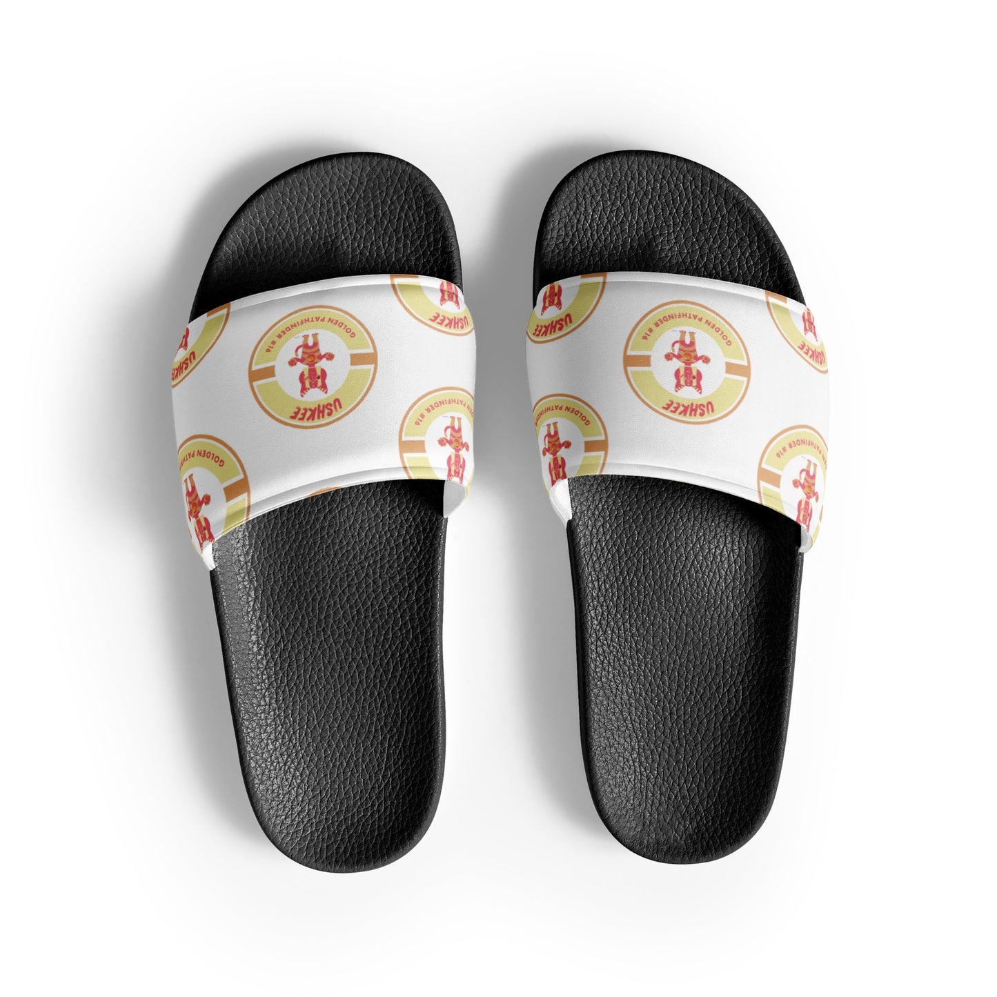 Ushkee Golden Pathfinder Women's slides