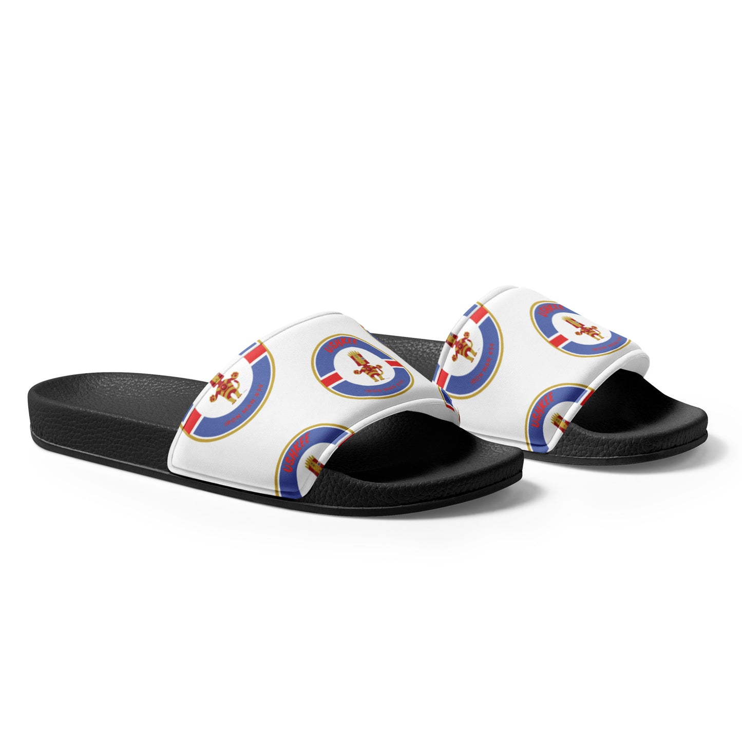 Ushkee Iron Man Women's slides
