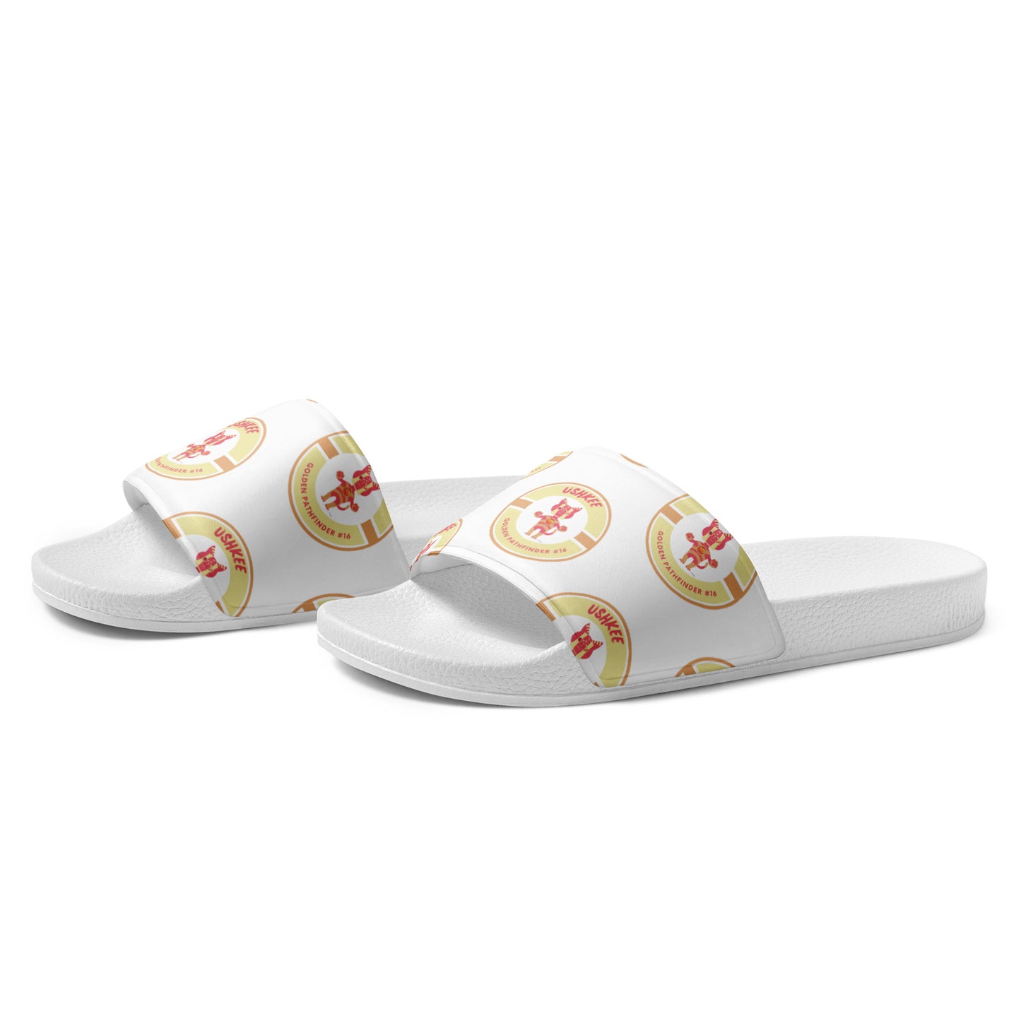 Ushkee Golden Pathfinder Women's slides