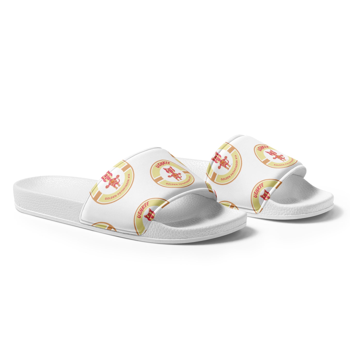 Ushkee Golden Pathfinder Women's slides
