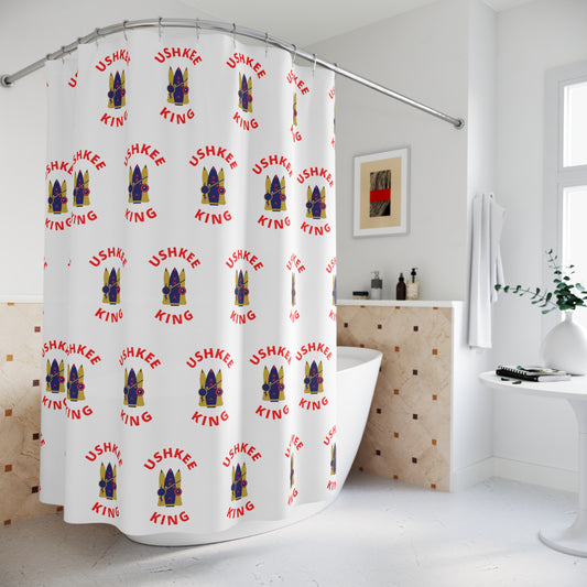 Ushkee King Polyester Shower Curtain