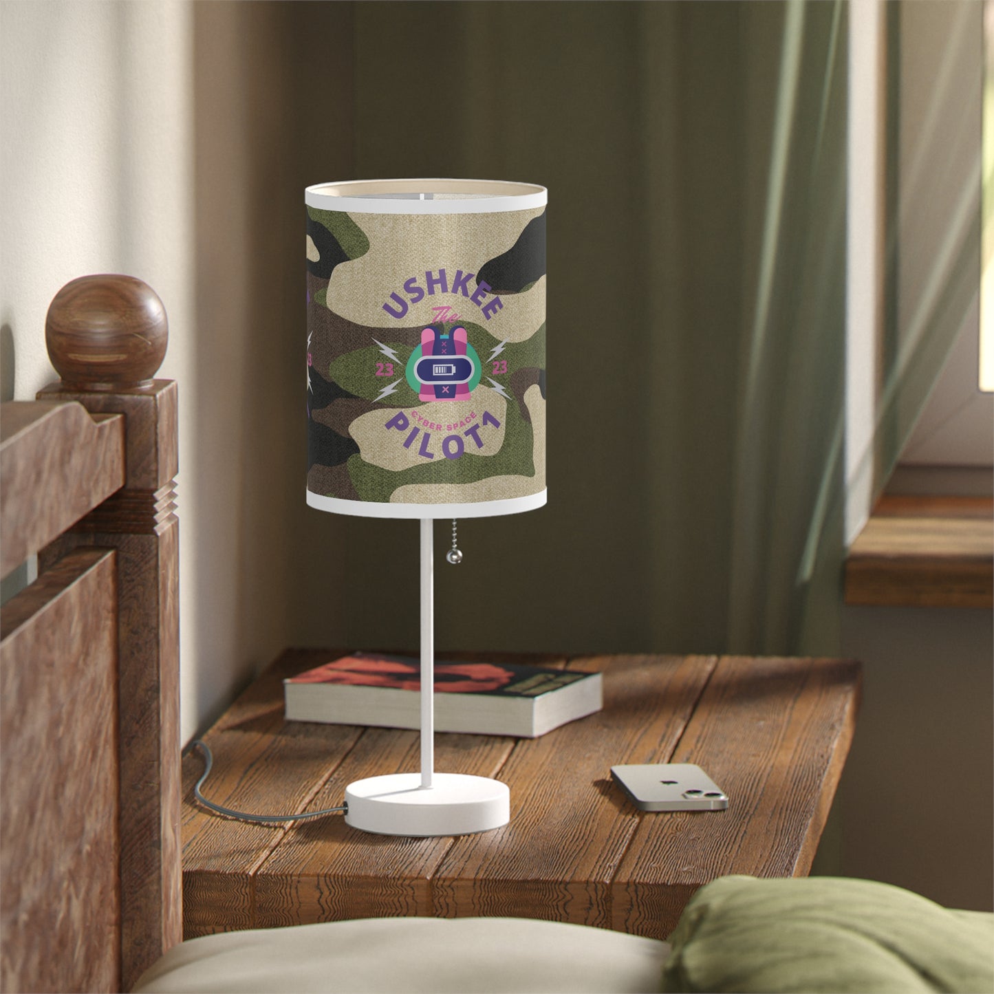 Ushkee Pilot Lamp on a Stand, US|CA plug