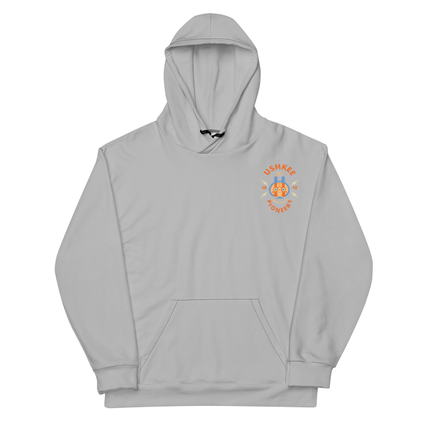 UshKee Pioneer 1 Grey Hoodie