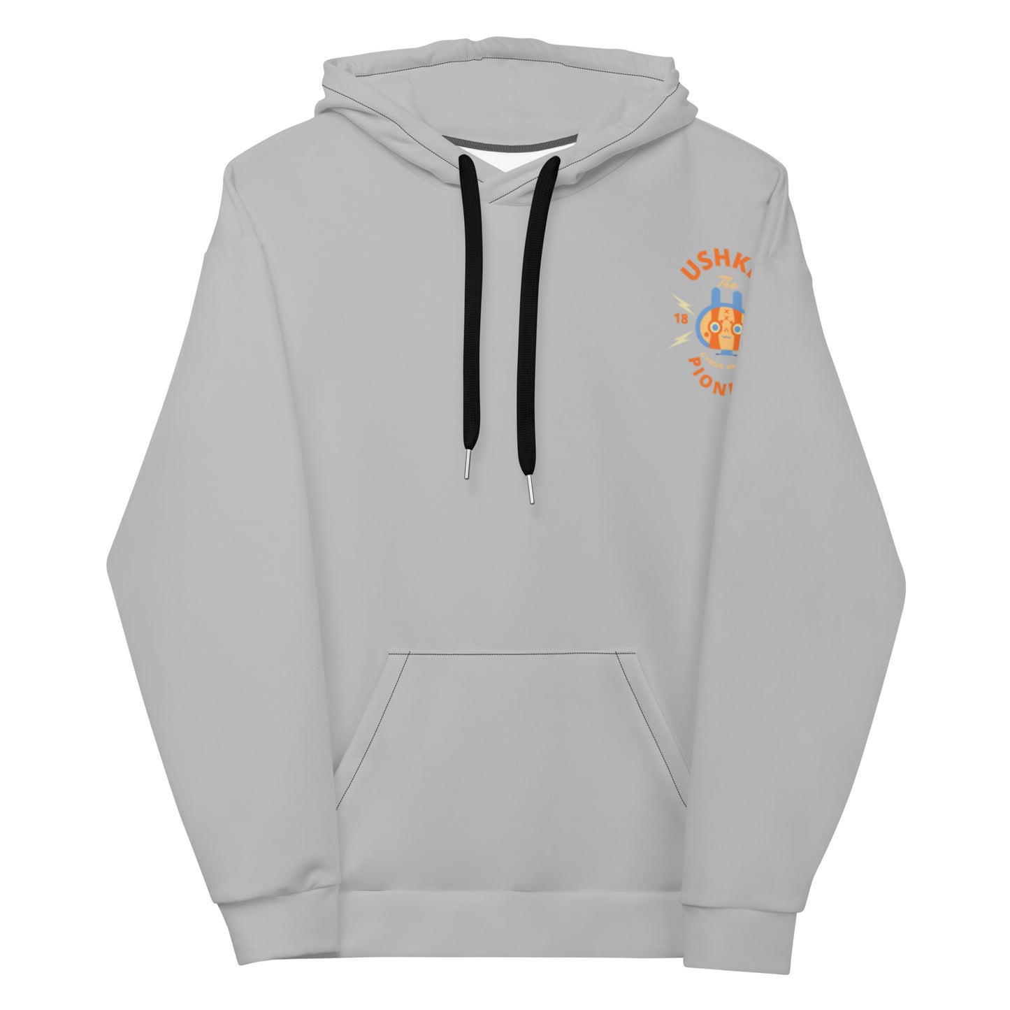 UshKee Pioneer 1 Grey Hoodie