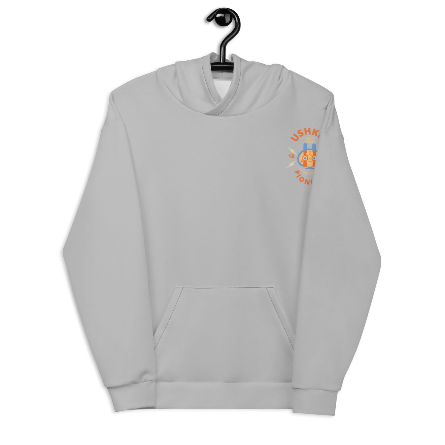 UshKee Pioneer 1 Grey Hoodie