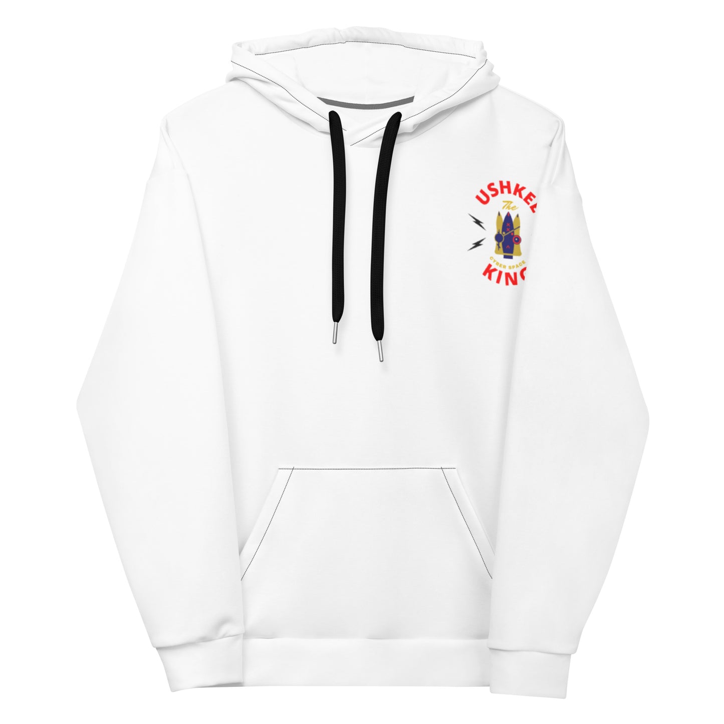 UshKee King White Hoodie