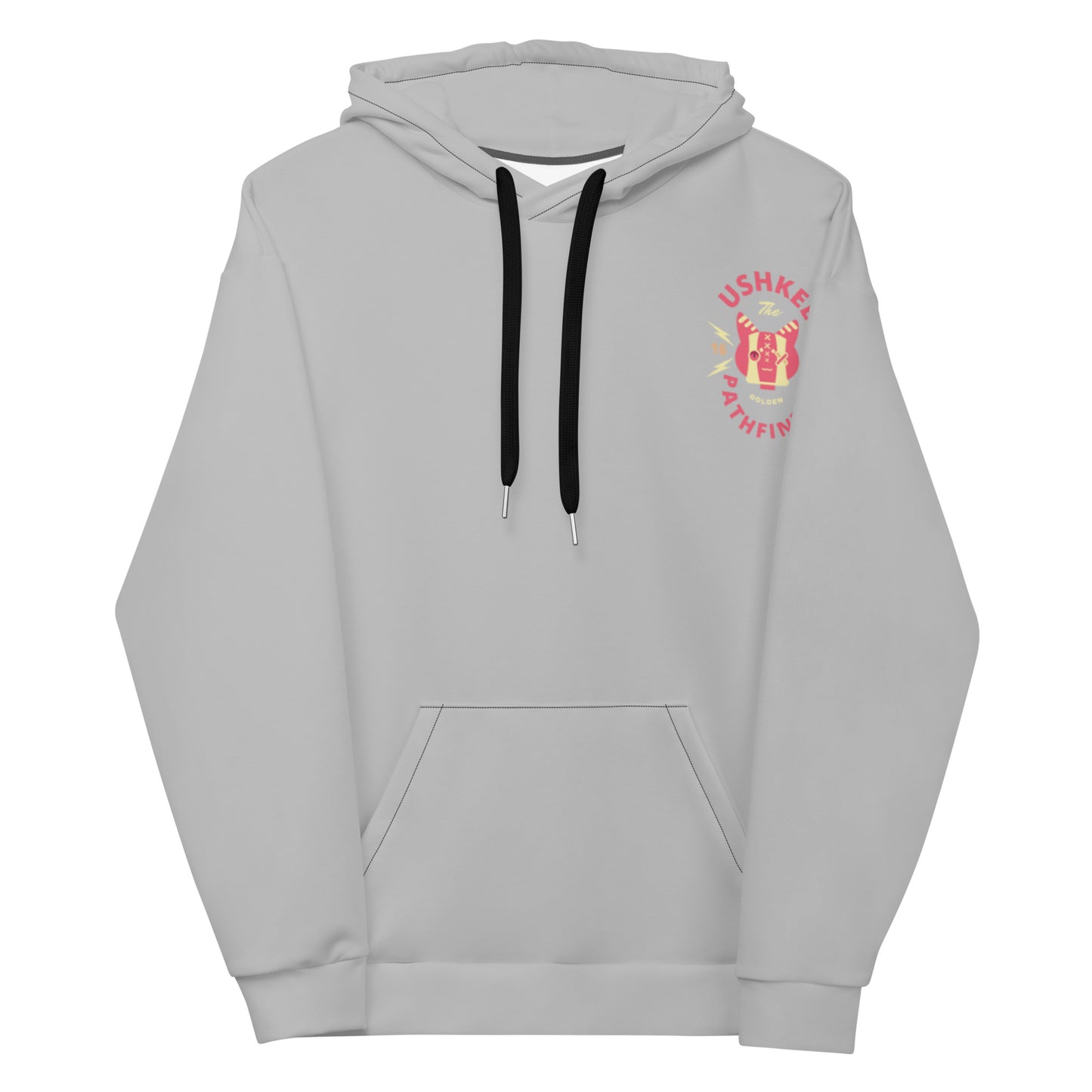 UshKee Golden Pathfinder Grey Hoodie