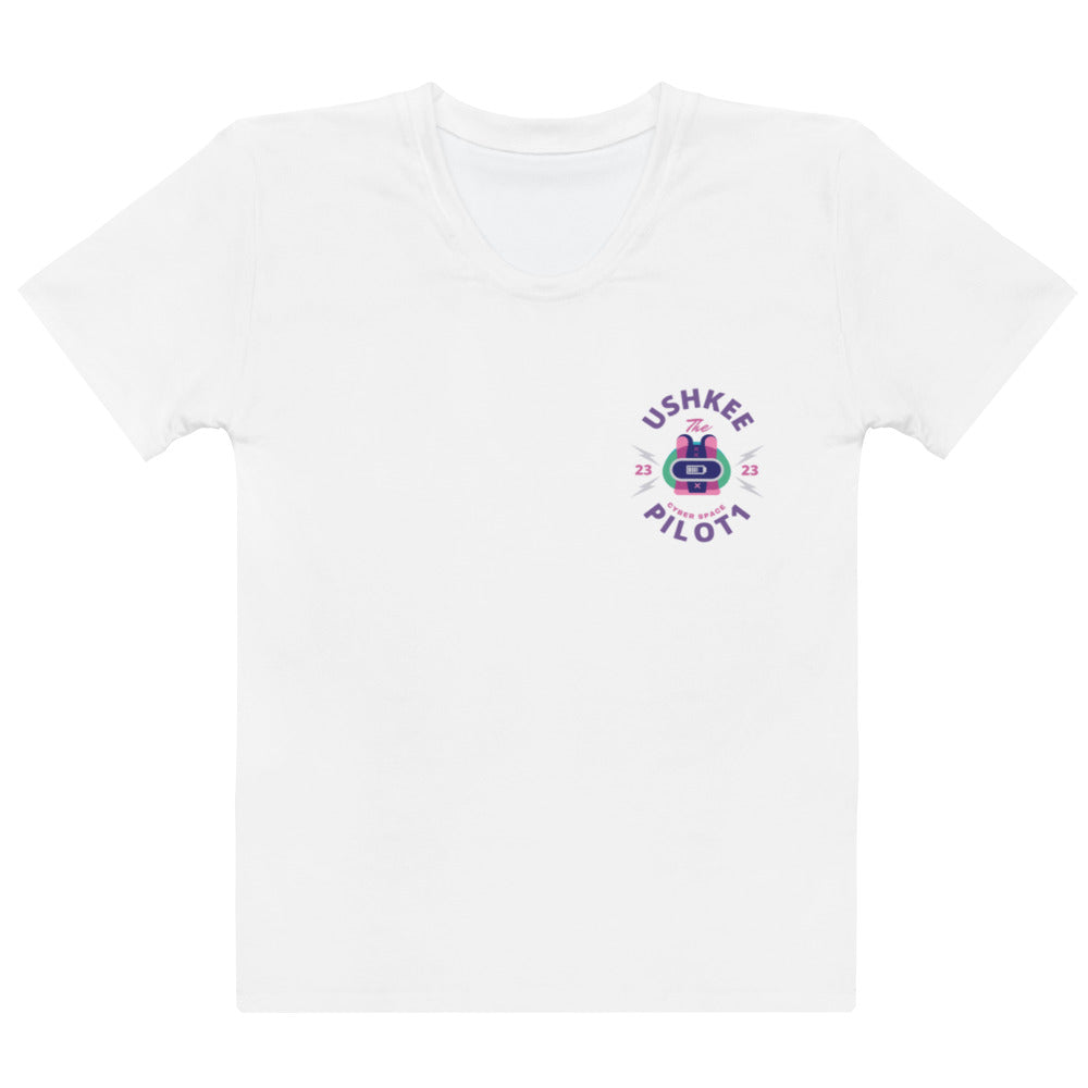 Women's Pilot 1 White T-shirt