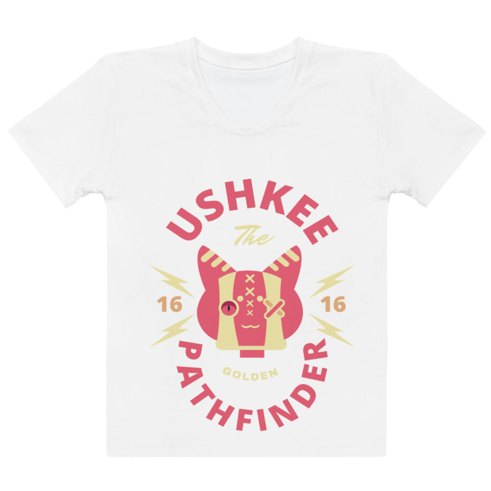 Women's Golden Pathfinder White T-shirt