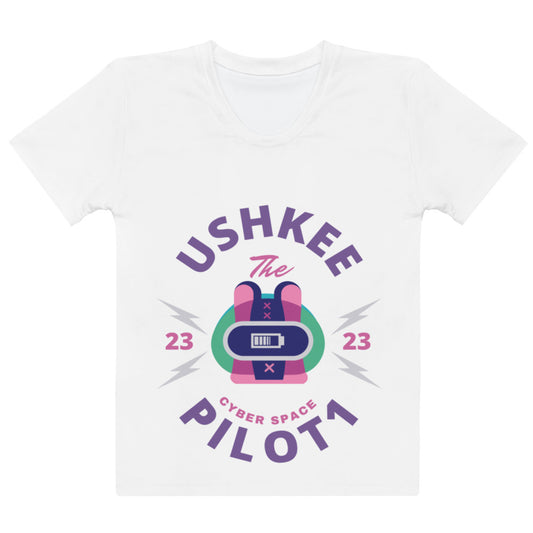 Women's Pilot 1 White T-shirt