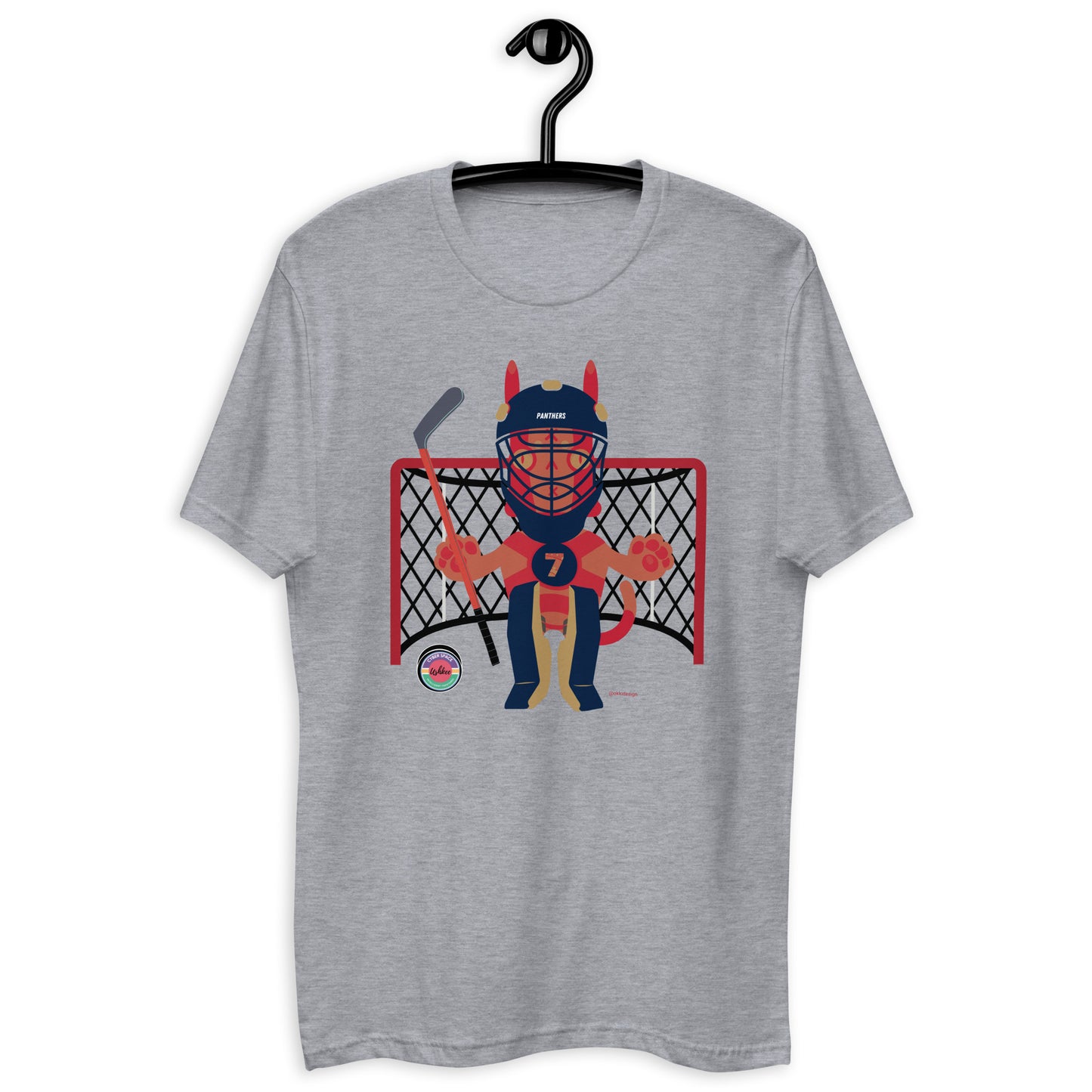 Men's fitted Ushkee Scout Hockey T-shirt