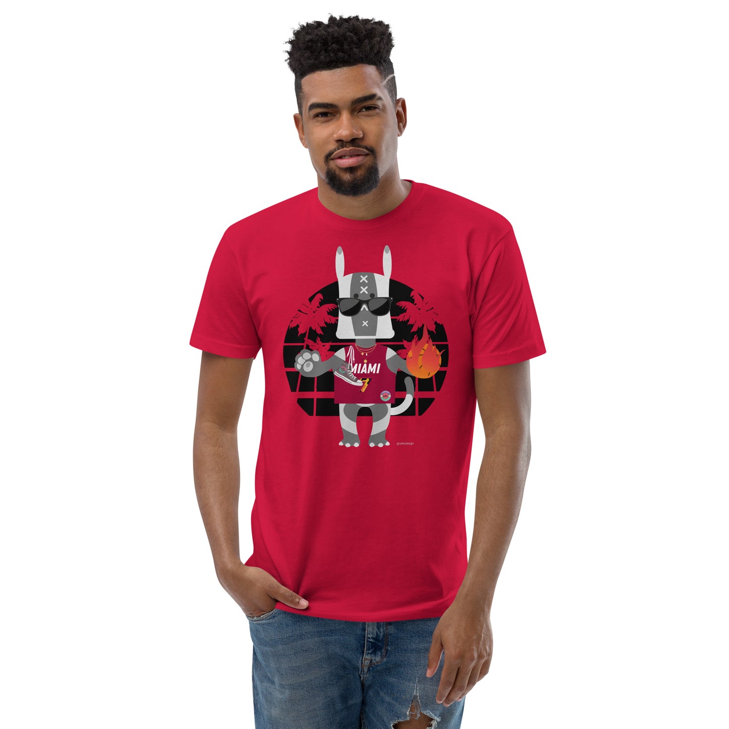 Men's Ushkee albino Scout Basketball RT-shirt