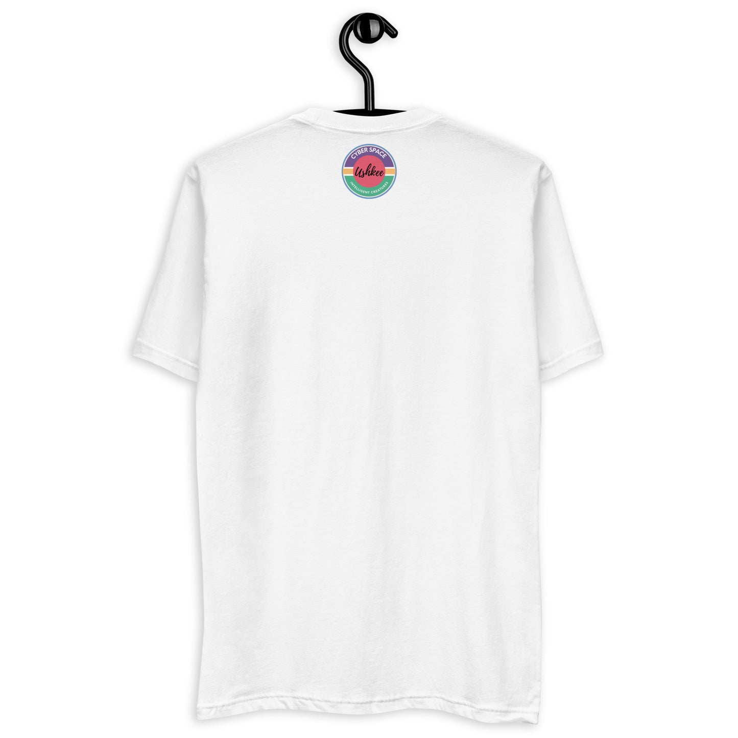 Men's fitted Ushkee albino Scout GBasketball T-shirt