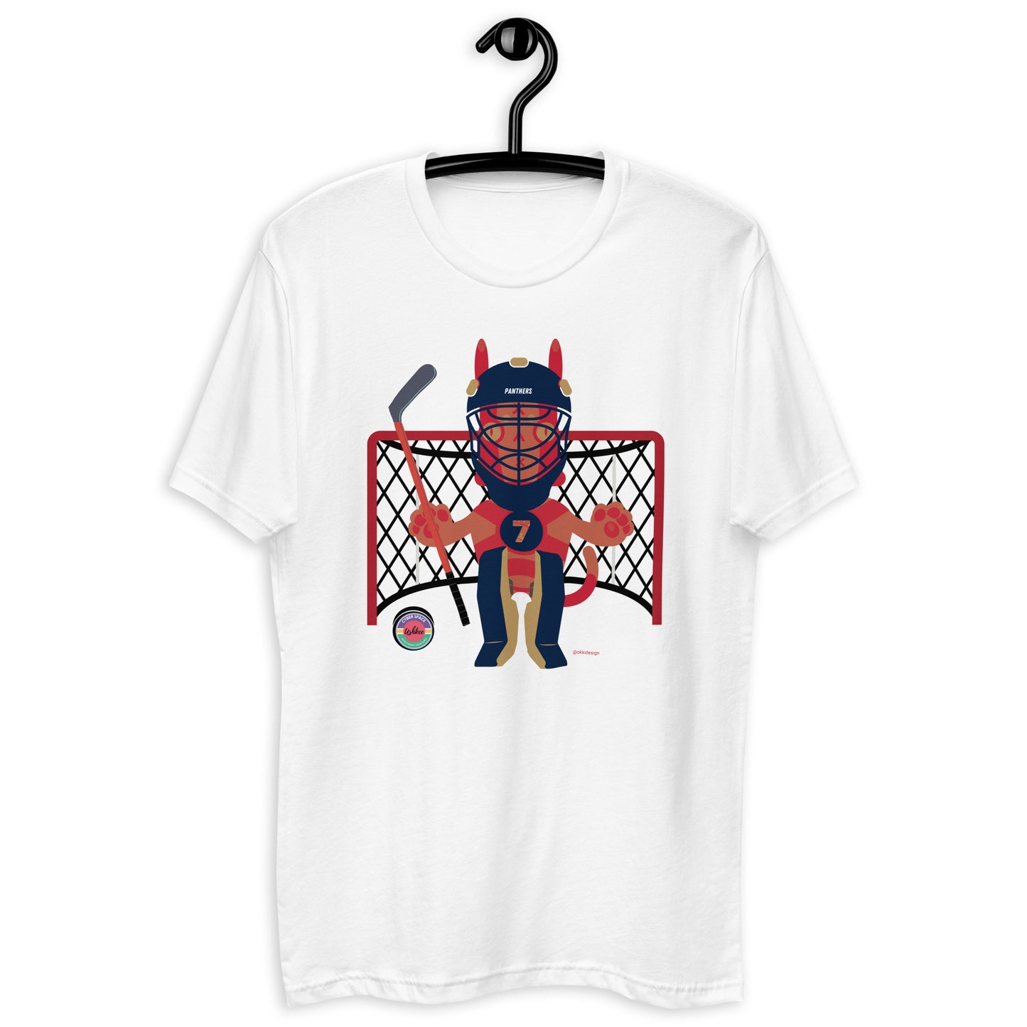 Men's fitted Ushkee Scout Hockey T-shirt