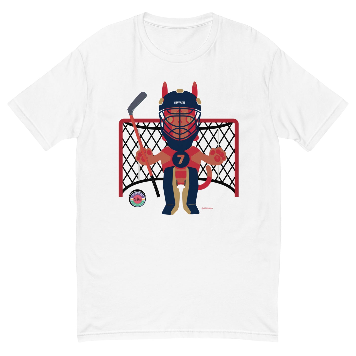 Men's fitted Ushkee Scout Hockey T-shirt