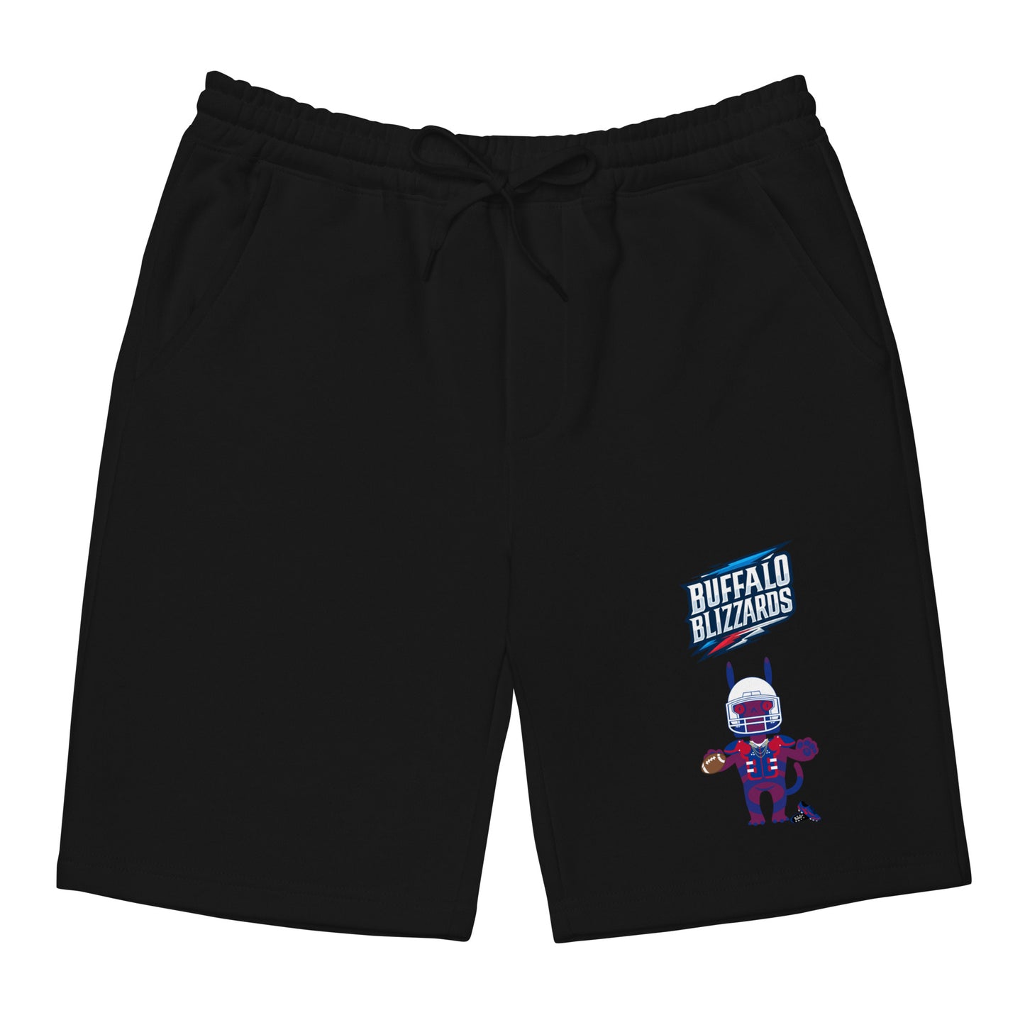 Buffalo Blizzards F Men's fleece shorts