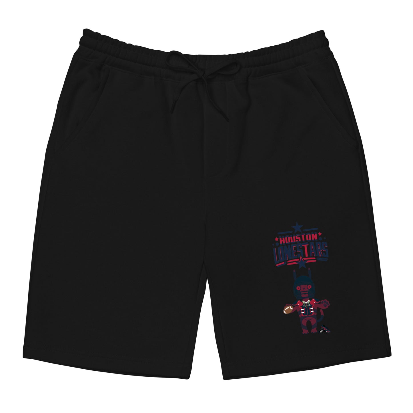 Texas LoneStars F Men's fleece shorts