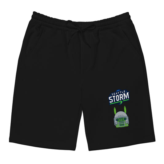 Seattle Storm H Men's fleece shorts