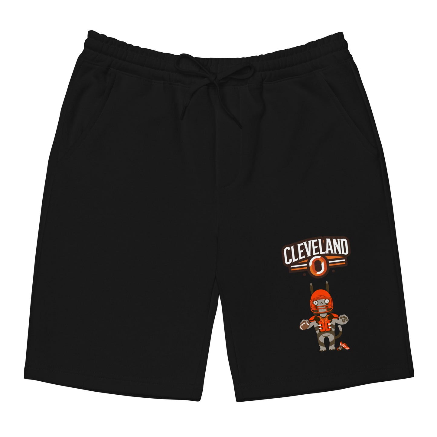 Cleveland O F Men's fleece shorts