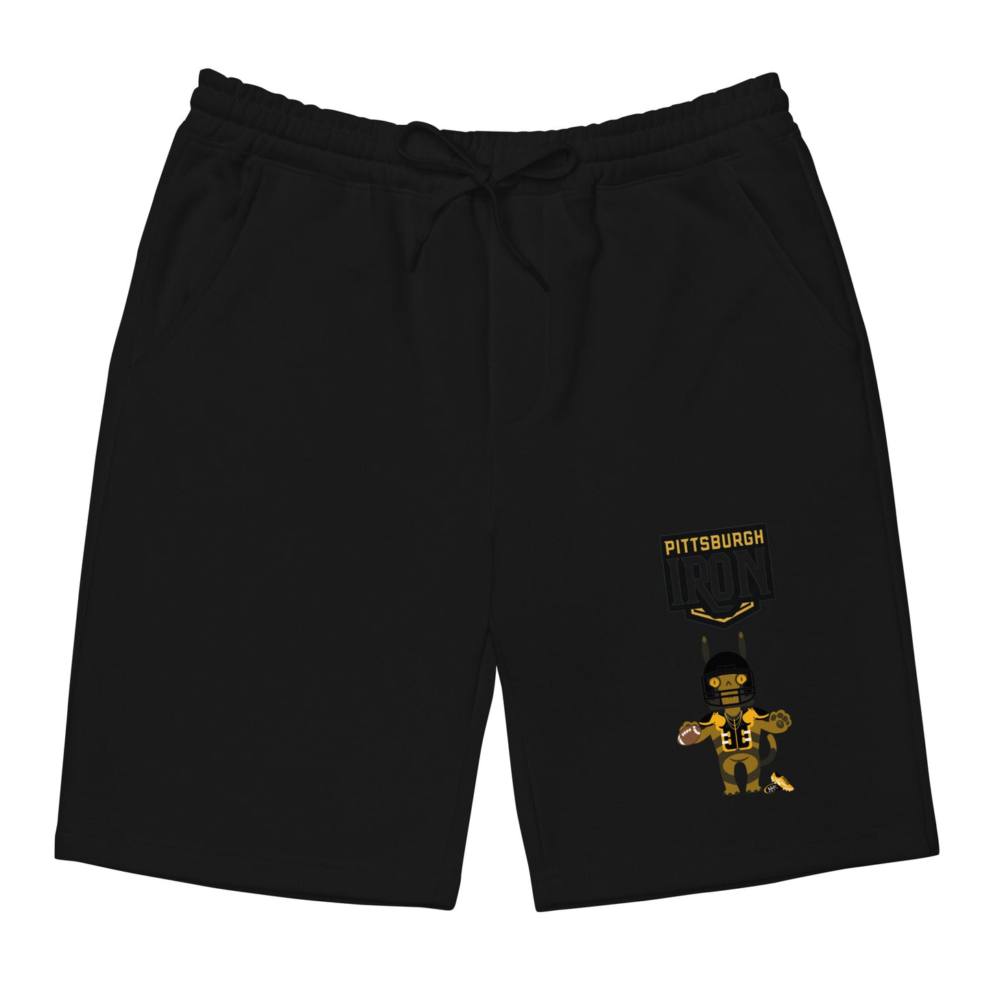 Pittsburgh Iron F Men's fleece shorts