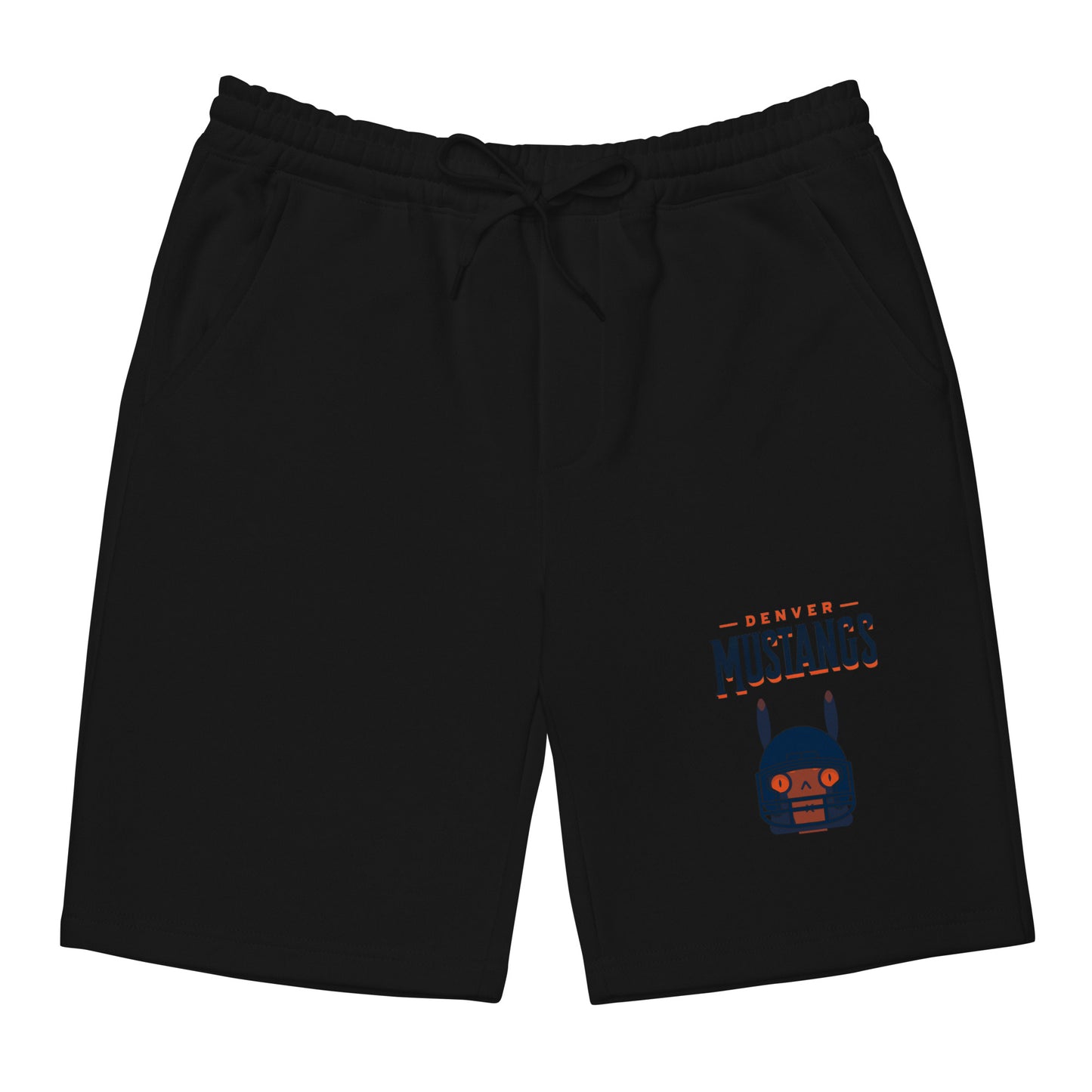 Denver Mustangs H Men's fleece shorts