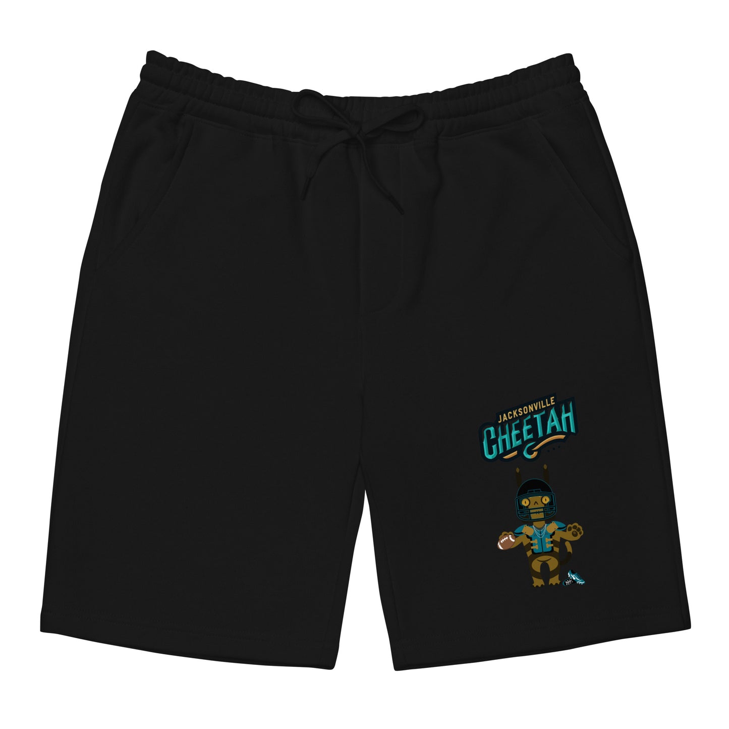 Jacksonville Cheetah F Men's fleece shorts