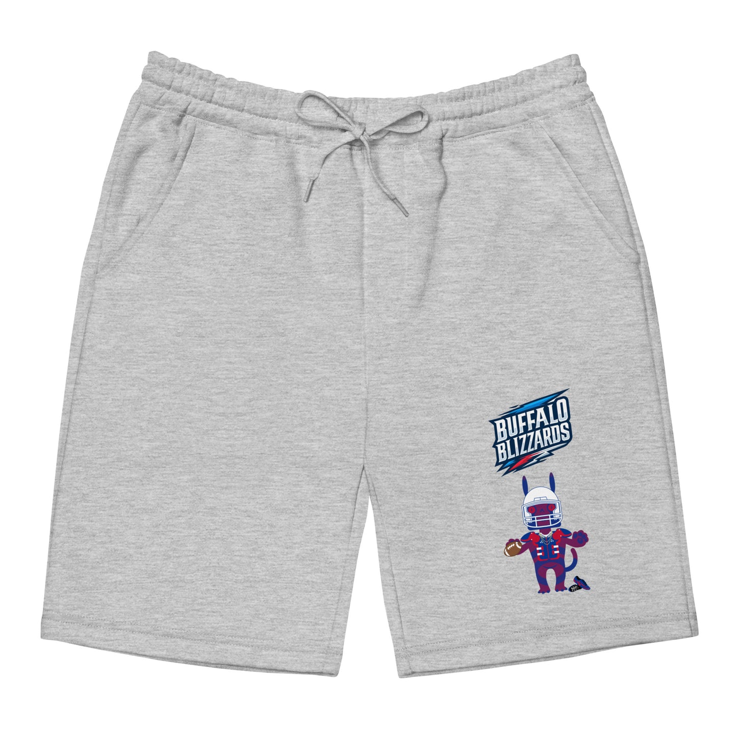 Buffalo Blizzards F Men's fleece shorts