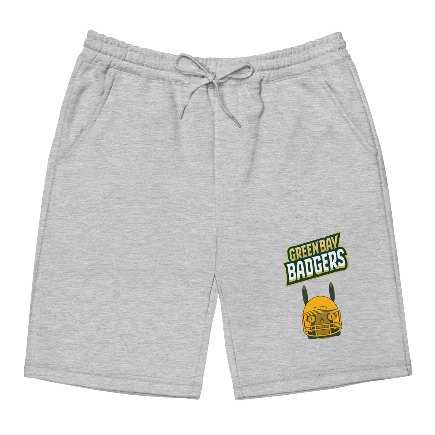 Green Bay Badgers H Men's fleece shorts