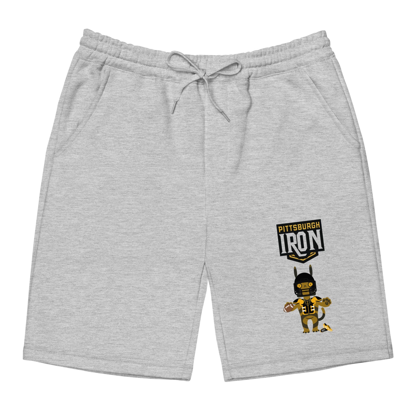 Pittsburgh Iron F Men's fleece shorts