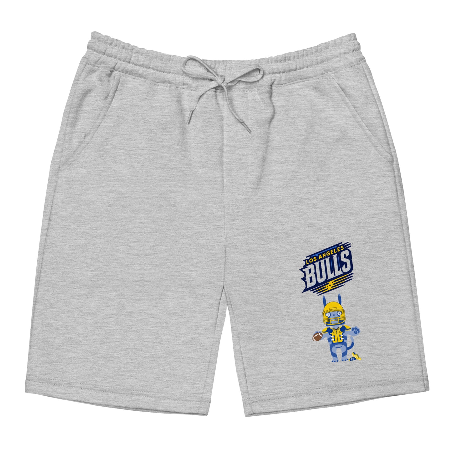 Los Angeles Bulls F Men's fleece shorts